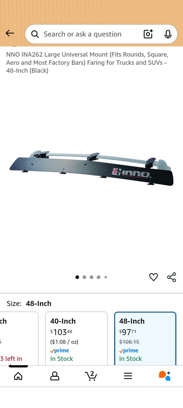 2918  INA262 Large Universal Mount 