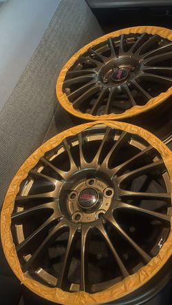 Jdm Subaru Sti BBS Forged Wheels(original)