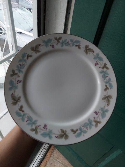 LOT OF SIX Vintage MS Fine China of Japan #6701 6 1/2" Grapevine Pattern