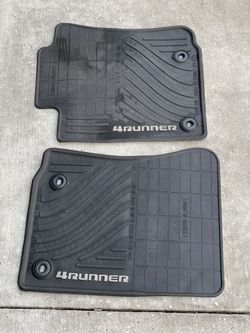 Toyota 4runner floor mats
