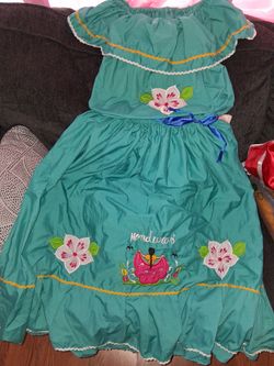 Traje típico hondureño
