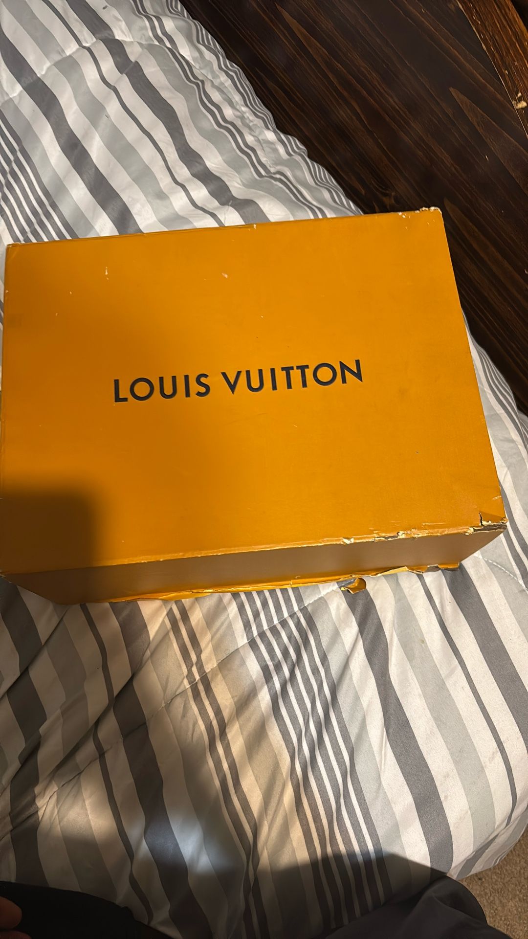 Black Louis Vuitton Trainers