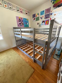 Full over full bunk bed