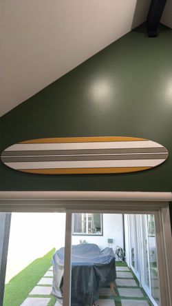 Decorative surfboard