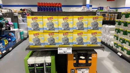Glad ForceFlex Tall Kitchen Drawstring Bags 100ct $17