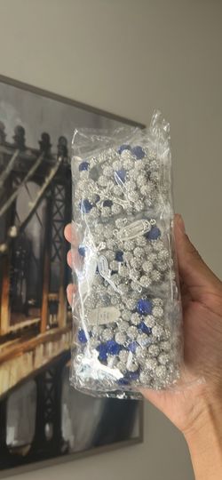 Dark Blue Rosary 10 Piece
