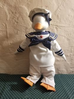 Royal Heirloom Porcelain Sailor Male Duck Doll