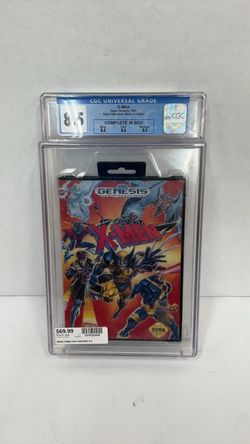 Sega Genesis X-Men CGC universal grade 8.5