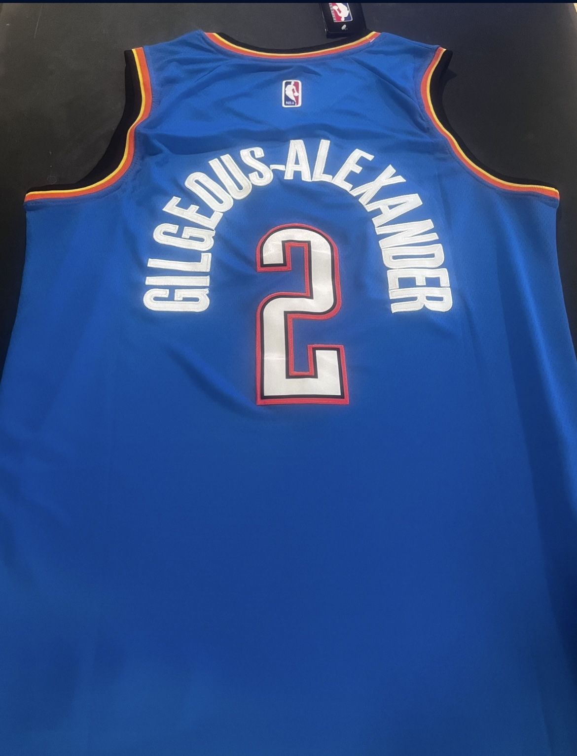 OKC Thunder Shai Gilgeuos Alexander Jersey. New