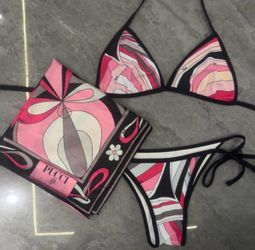 Brand new Pucci swimsuit set
