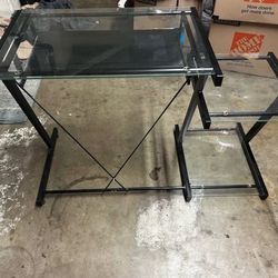 Glass desk /stand