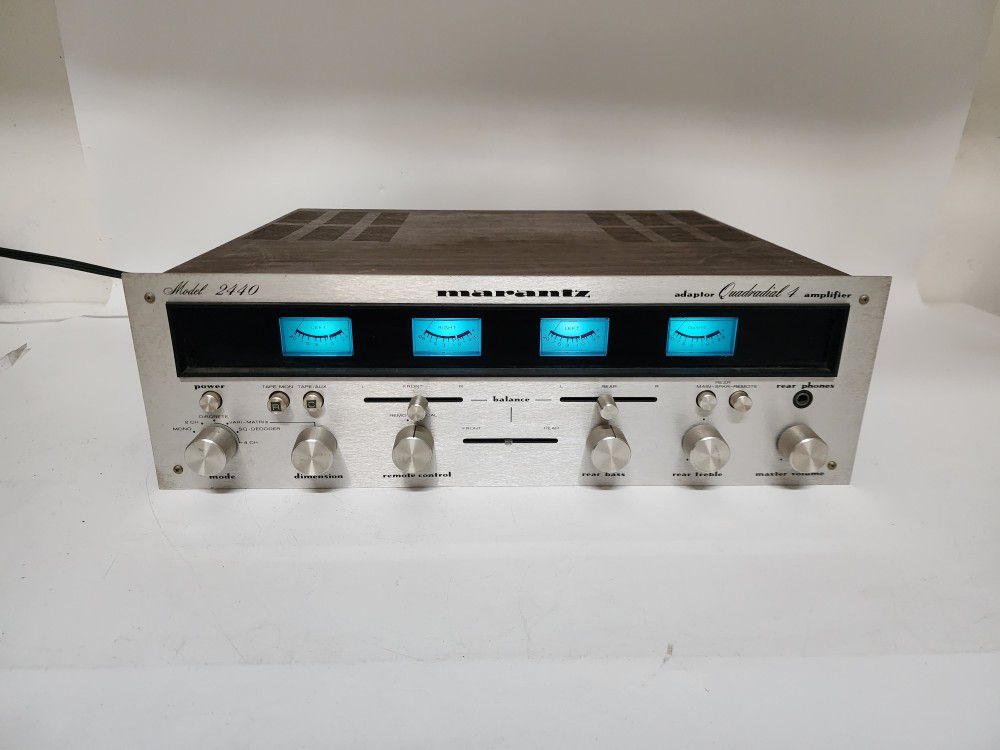 Vintage Marantz 2440 ~ Quadradial 4 Adaptor Amplifier ~ 20W/ch into 8Ω (stereo)