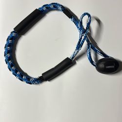 Bungee dock line for boats