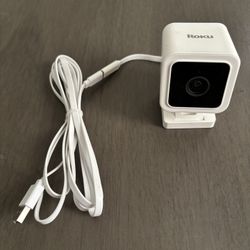 Roku Smart Home Indoor Camera SE Wi-Fi Wired Security Surveillance