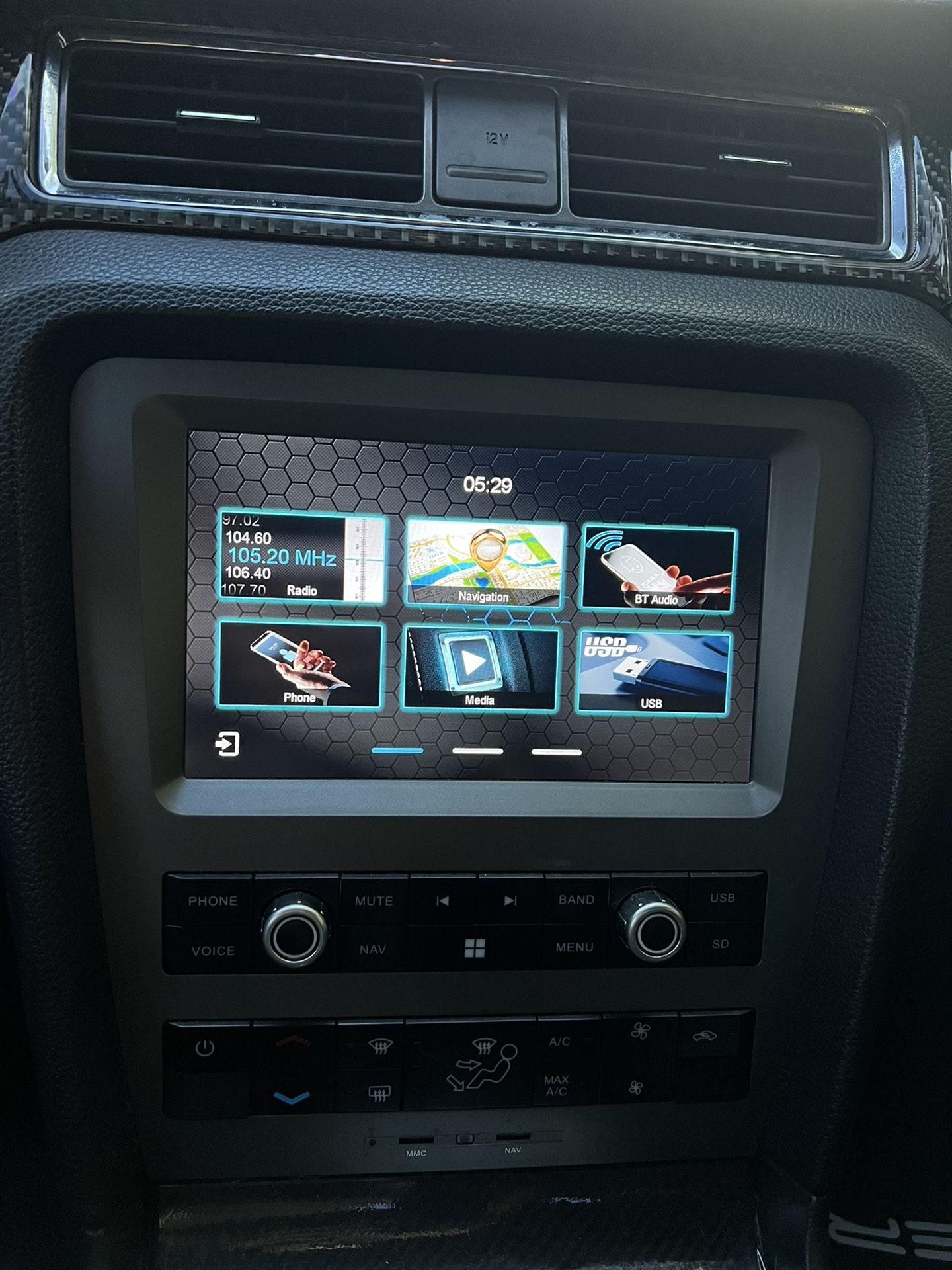 2010-2014 Mustang Navos Touch Screen Stereo