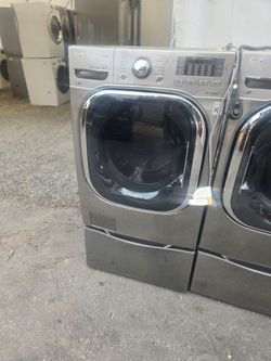 Lg Washer And Dryer Set Electric Extra Large Capacity