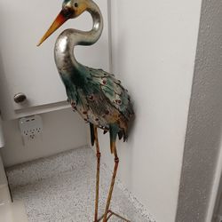 Crane Lawn Ornament 