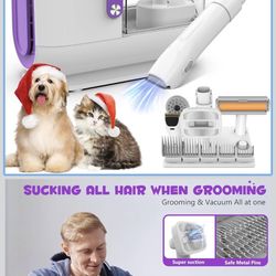 Dog Grooming Kit - 3L Pet Vacuum Homeika 