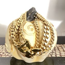 “Monet” Brand Gold Plated Chain Bracelet