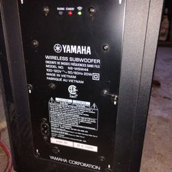 Yamaha Bluetooth Speaker And Subwoofer 