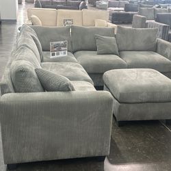 Corduroy couch new in box