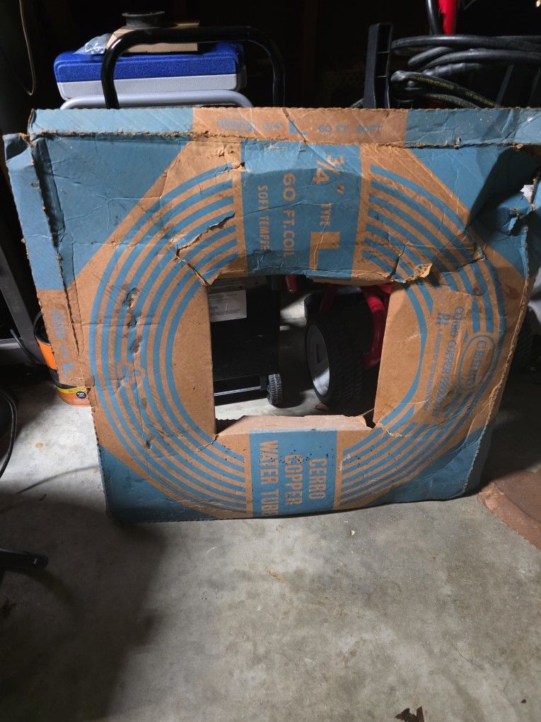 Copper Water Tube 3/4"