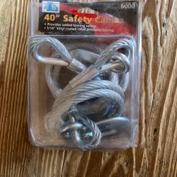 TRAILER  40” SAFETY CABLES 