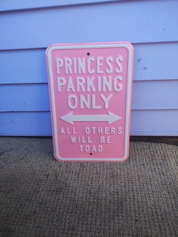 Princess Parking Sign Pick Up In Bristol
