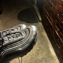 Nike Air Max 97 (2022) Black University Red Men’s Size 12