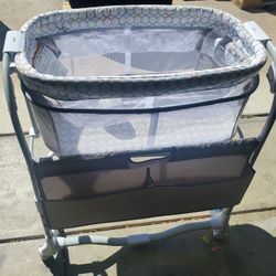 Ingenuity Dream Grow Bedside Baby Bassinet 2 Mode Crib 0 12