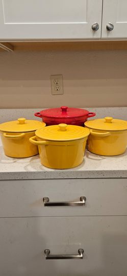 Mini Ceramic Cocotte Set with Lids