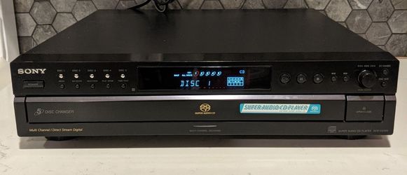 Sony 5 Disc Super Audio CD and CD Player Changer