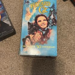 50Th Anniversary Of The Wizard Of Oz Vhs
