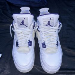 Jordan 4 Metallic Purple 
