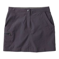 L.L. Bean Women's Water-Repellent Comfort Trail Skort, Mid-Rise size 18