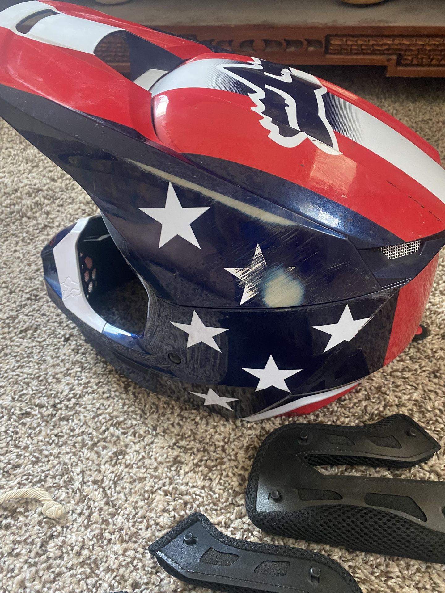 FOX V1 Motocross Helmet DOT And MIPS Certified