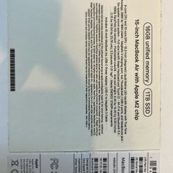 MacBook Air 15”