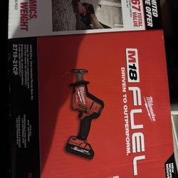 Milwaukee M18 Fuel Hackzall Kit New 