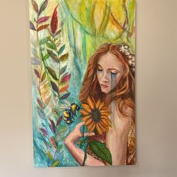 30x48 Art Hand Painting By Settlemire Art