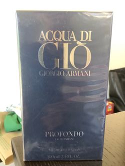 Acqua di gio cologne
