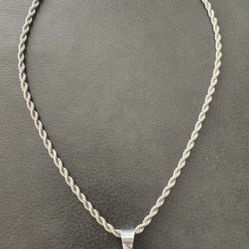 Edith James Sterling Color Blocked Pendant, Sterling Silver Inlay, Native American, Navajo Artisans, Southwestern 925 Jewelry Approx 1.75” 5.13 grams 