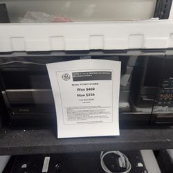 Profile 1.1 cu. ft. 800-Watt Countertop Microwave in Black