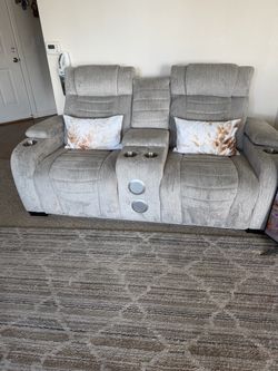 Couch and love seat