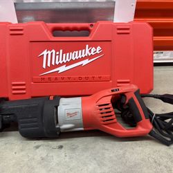 Milwaukee 15 Amp 1-1/4 in. Stroke Orbital SUPER SAWZALL Reciprocating Saw with Hard Case