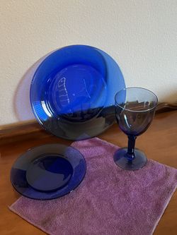 Blue Dinnerware
