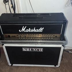 Marshall JVM 410H And Krunch Cabinet 