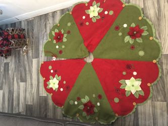 Christmas tree skirt