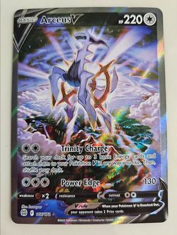 Arceus V. 166/172  Pokemon