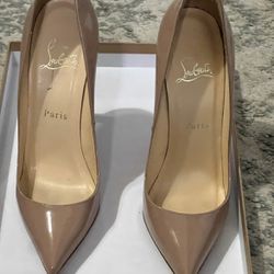 100% Authentic Christian Louboutin Pigalle Pumps with 120mm Heels