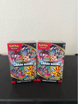 Pokémon Chaos Rising Booster Bundles